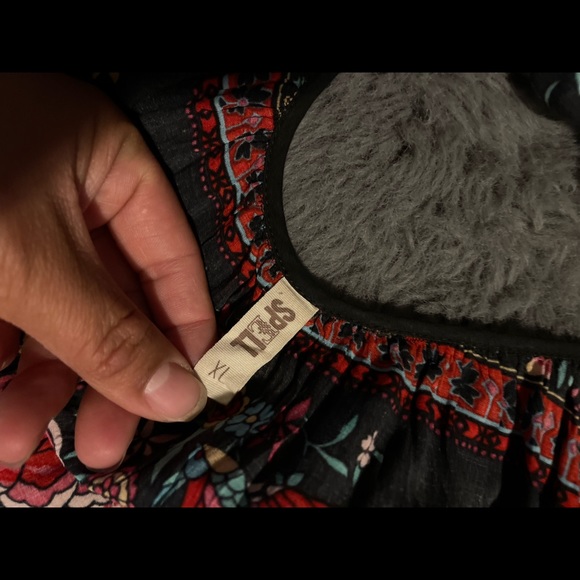 🌸🌺Spell & the Gypsy Collective Hotel Paradiso Jet Strappy Dress🌺🌸 - Picture 7 of 7